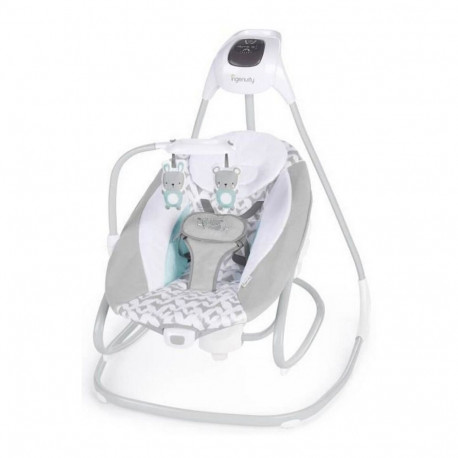 Kiiktool Ingenuity 2-in-1 Swing Lounger - Raylan Hall Valge