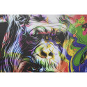 Painting DKD Home Decor Gorilla Modern (70 x 1,8 x 50 cm) (3 Units)