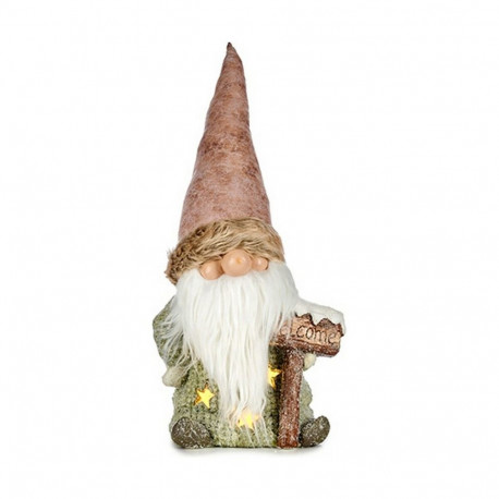 Decorative Figure Krist+ JGK8H19057 JGK8H19057 White Brown Green Pink Goblin 21 x 58 x 27 cm