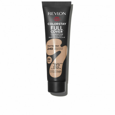 Crème Make-up Base Revlon ColorStay Full Cover Nº 240 Medium Beige Nº 240-Medium Beige 30 ml