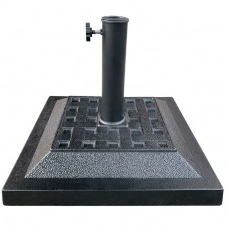 Rannavarju alus Aktive 44 x 33 x 44 cm Must Plastmass