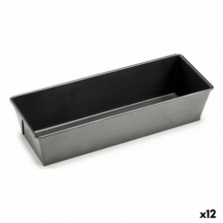 Kandiline Vorm Kinvara CK57348 CK57348 Tumehall Metall Süsinikteras 11,5 x 7,7 x 31 cm (12 Ühikut)