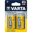 Patareid Varta R20 D 1,5 V (2 Ühikut)