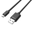 USB-kaabel-mikro USB Unitek Y-C434GBK Must 1,5 m