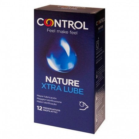 Condoms Control Nature Extra Lube (12 uds)