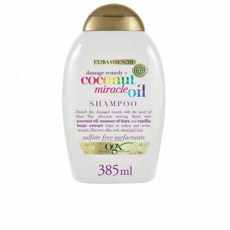 Taastav šampoon OGX Coconut Miracle Oil 385 ml