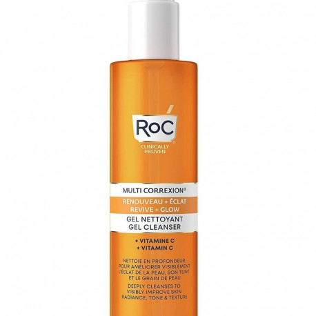 Facial Cleansing Gel Roc Revive Glow 177 ml