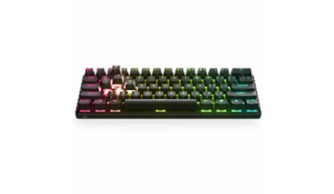 Keyboard SteelSeries Apex Pro Mini Black Wireless Backlighted LDC AZERTY