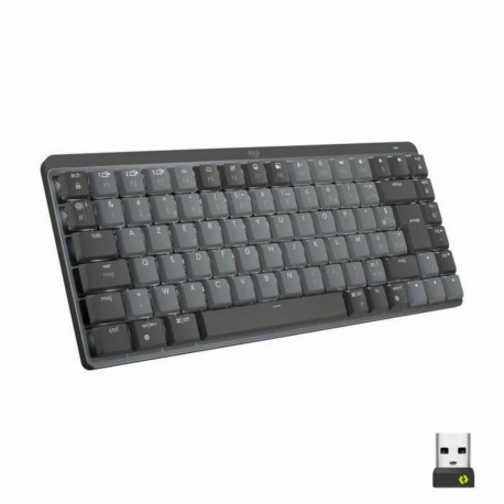 Klaviatuur Logitech MX Mini Prantsuse Tumehall AZERTY AZERTY