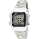 Unisex Kell Casio VINTAGE Must Hõbedane (Ø 32 mm) (Ø 34 mm)