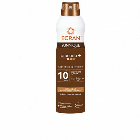 Päevitusõli Ecran Ecran Sunnique Spf 10 250 ml Spray