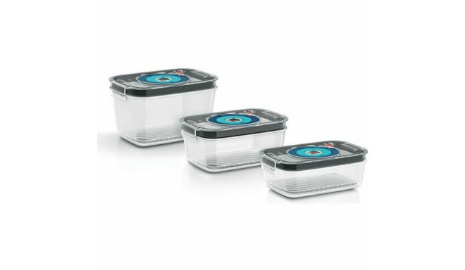 Set of 3 lunch boxes BOSCH Tritan Plastic 700 ml 1 L 1,5 L (3 Units)