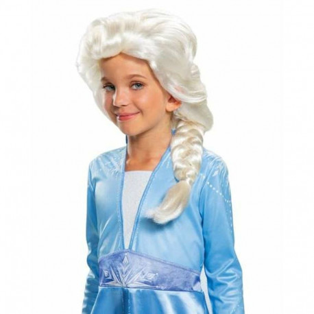 Blond Parukas Frozen Elsa Laste