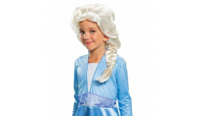 Blonde Wig Frozen Elsa Children's