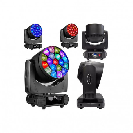 Light4me liikuvpea pesuvalgusti GALAXY LED