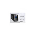 Qoltec Monolith topseade (UPS) topeltmuundusega (online) 1 kVA 600 W 2 AC pistikupesa