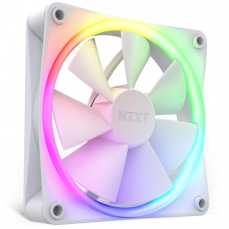 NZXT F120 RGB kolme komplekt arvutikorpuse ventilaator 12 cm valge 3 tk