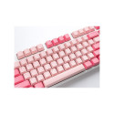 Ducky One 3 mänguklaviatuur USB QWERTZ saksa roosa
