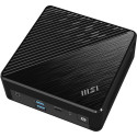 MSI Cubi N ADL S-098EU Intel® N N200 4 GB DDR4-SDRAM 128 GB SSD Windows 11 Pro must miniarvuti