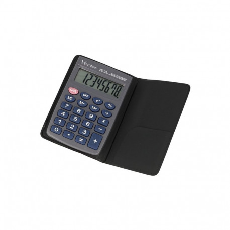 Vector KAV VC-110III pocket calculator, 8 digits, 58 x 88 mm, grey