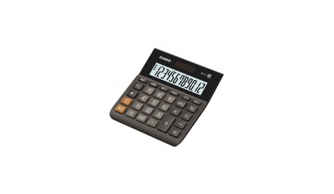 Casio MH-12BK-S 12-kohaline must kontorikalkulaator