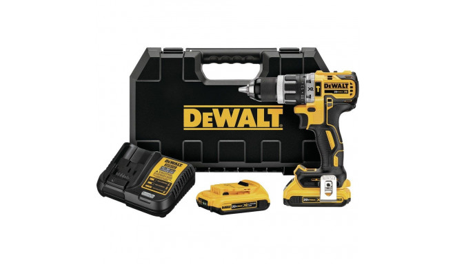 DeWALT DCD796D2-QW võtmeta 1.6 kg must kollane puur