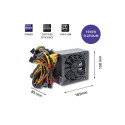 Qoltec Powerful ATX 1650W Power Supply | 80 Plus Platinum