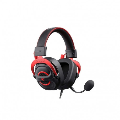 Havit H2002E Pro Headset Wired Head-band Gaming Black, Red