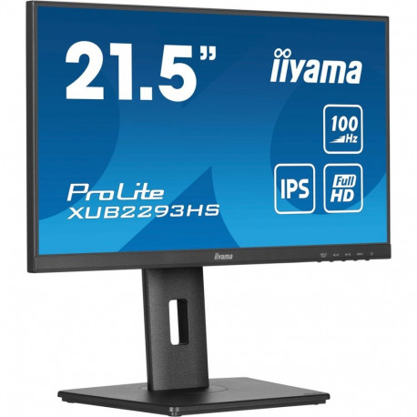 iiyama ProLite XUB2293HS-B6 arvutimonitor 54.6 cm (21.5") 1920 x 1080 pikslit Full HD LED must