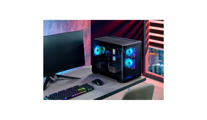 FSP S380-BA Micro Tower Black