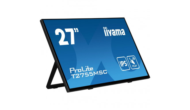 iiyama ProLite T2755MSC-B1 puutetundlik lauaarvuti monitor 68,6 cm (27") 1920 x 1080 pikslit Full HD