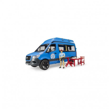 Pojazd mb sprinter camper z figurką i akcesoriami