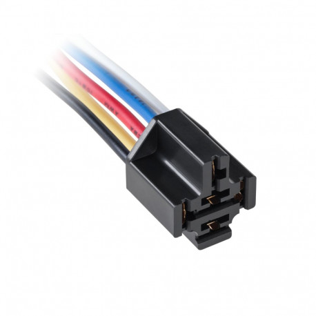 Gniazdo przekaźnika samoch.z kablem (10 tk.)