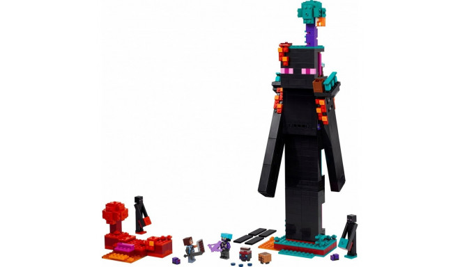 Klocki minecraft 21279 wieża endermana