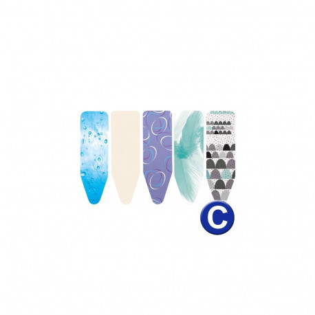 Brabantia triikimislaua kate 191527 124x45cm 2mm, neutraalne (C)