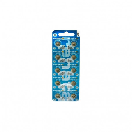 Battery - Renata 371 SR920SW 1.55V 40mAh Pack of 10