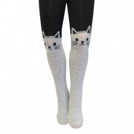 SOKISAHTEL TULIP helehallid kassidega sukkpüksid 428, 431