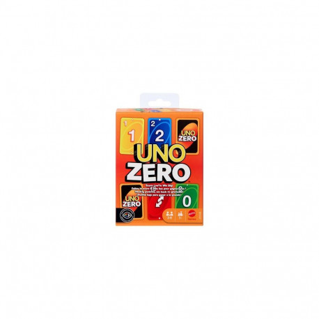 Games UNO Zero Card Game for Kid, Adult & Family Nights, Parties & Travel, Includes Deck &am