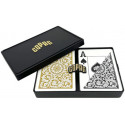 Copag mängukaardid Elite Poker Jumbo Index Double Deck, kuldne/must (1546)