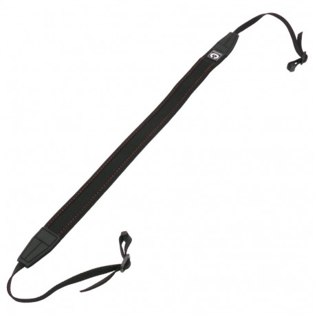 Caruba Camera Neckstrap Slim Type (Zwart + Rood)