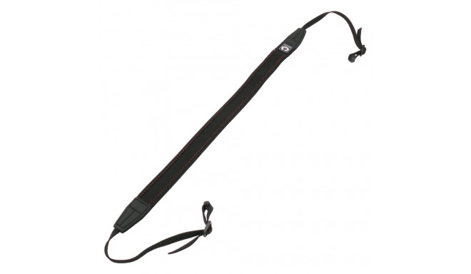 Caruba Camera Neckstrap Slim Type (Zwart + Rood)