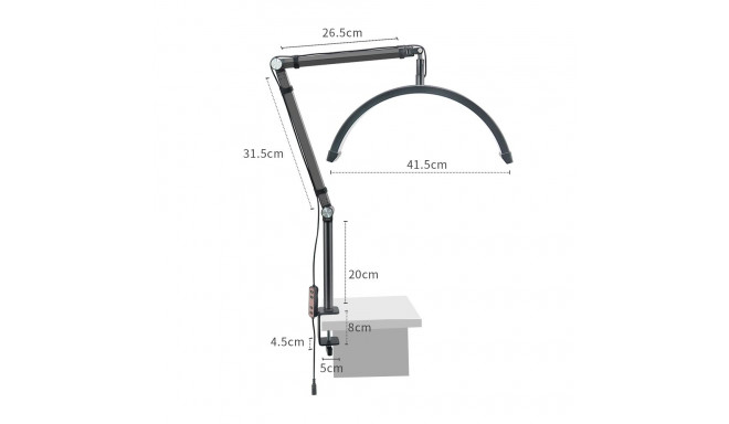 HELIOS HL-180 Halbmond LED-Leuchte