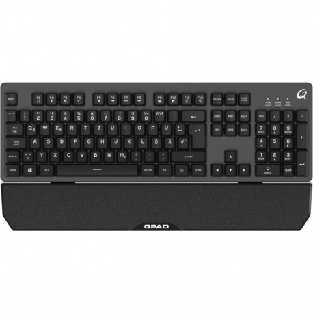 "QPAD Gaming Tastatur Pro MK40 black QWERTY"