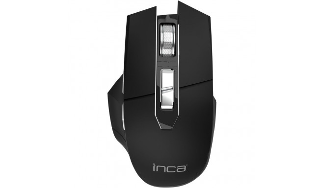 "INCA Maus IWM-555 1600 DPI,Wireless & BT,Akku,USB-C, SW retail"