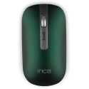 "INCA Maus IWM-531RY 1600 DPI,Wireless & BT, Akku, Grün retail"