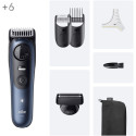 "Braun Series 7 Beard Trimmer BT7520 244909 Akku/Netz deep blue metallic 6 Aufsät"