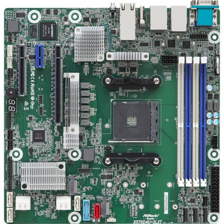 "AM4 ASRock X570D4U-2L2T Lan Broadcom"