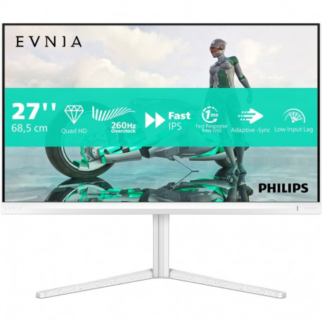 "68,5 cm/27"" (2560×1440) Philips 27M2N3501PA/00 16:9 QHD Fast IPS 1 ms 260 Hz HDMI 2.0 DisplayPort 