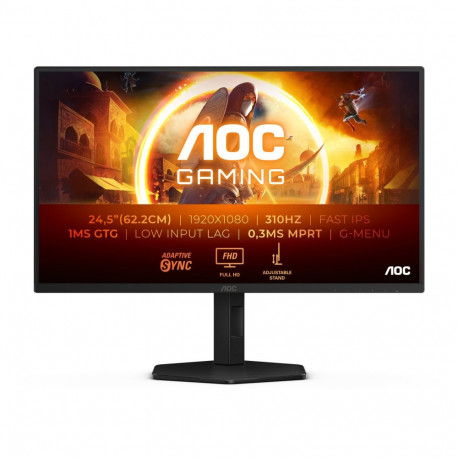 "AOC 62.2cm (24.5"") 25G4SXU 16:09 2xHDMI+DP black/grey"