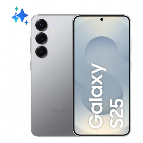 "Samsung Galaxy S25 12RAM 256GB 5G DE silver shadow"